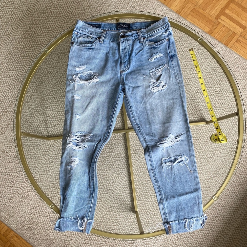 Lucky brand sienna slim boyfriend jeans size 27